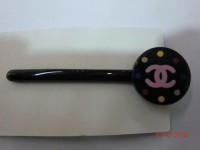 髮飾 >邊夾.自動夾  〈圓形點點普普風格〉款